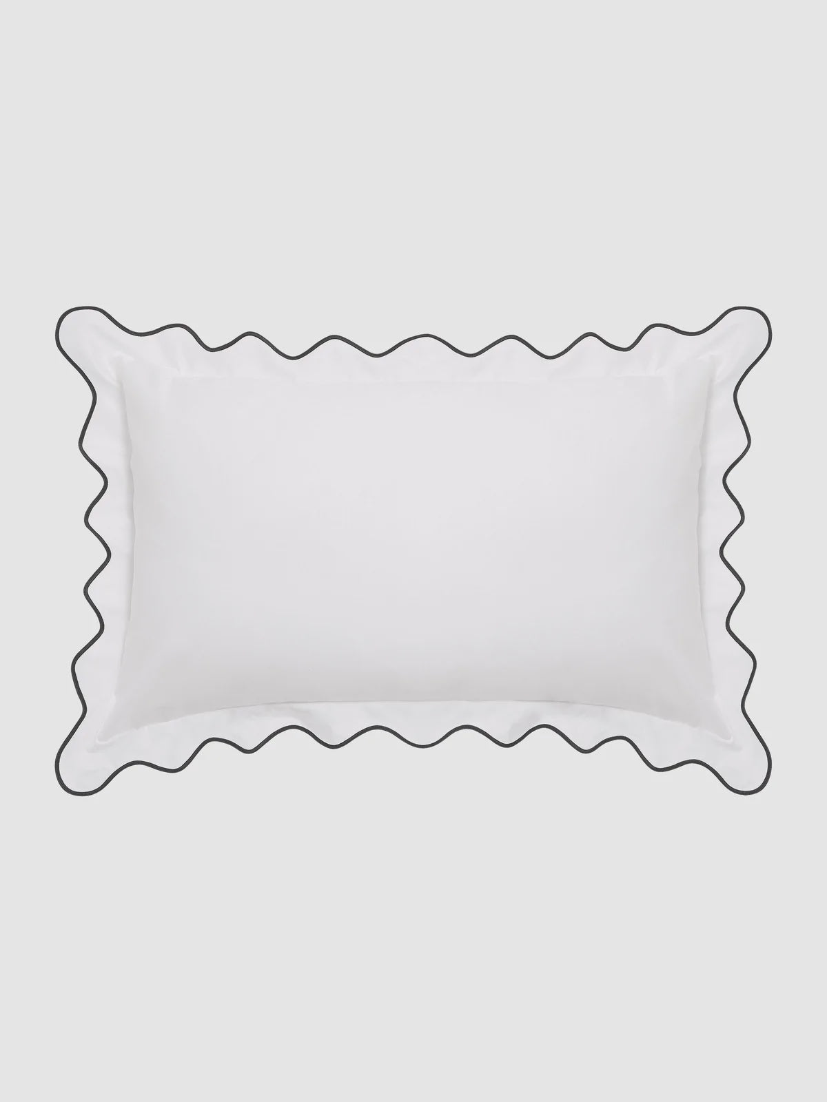 Parisian noir tailored pillowcase pair