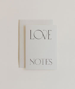 Love Notes Greeting Card