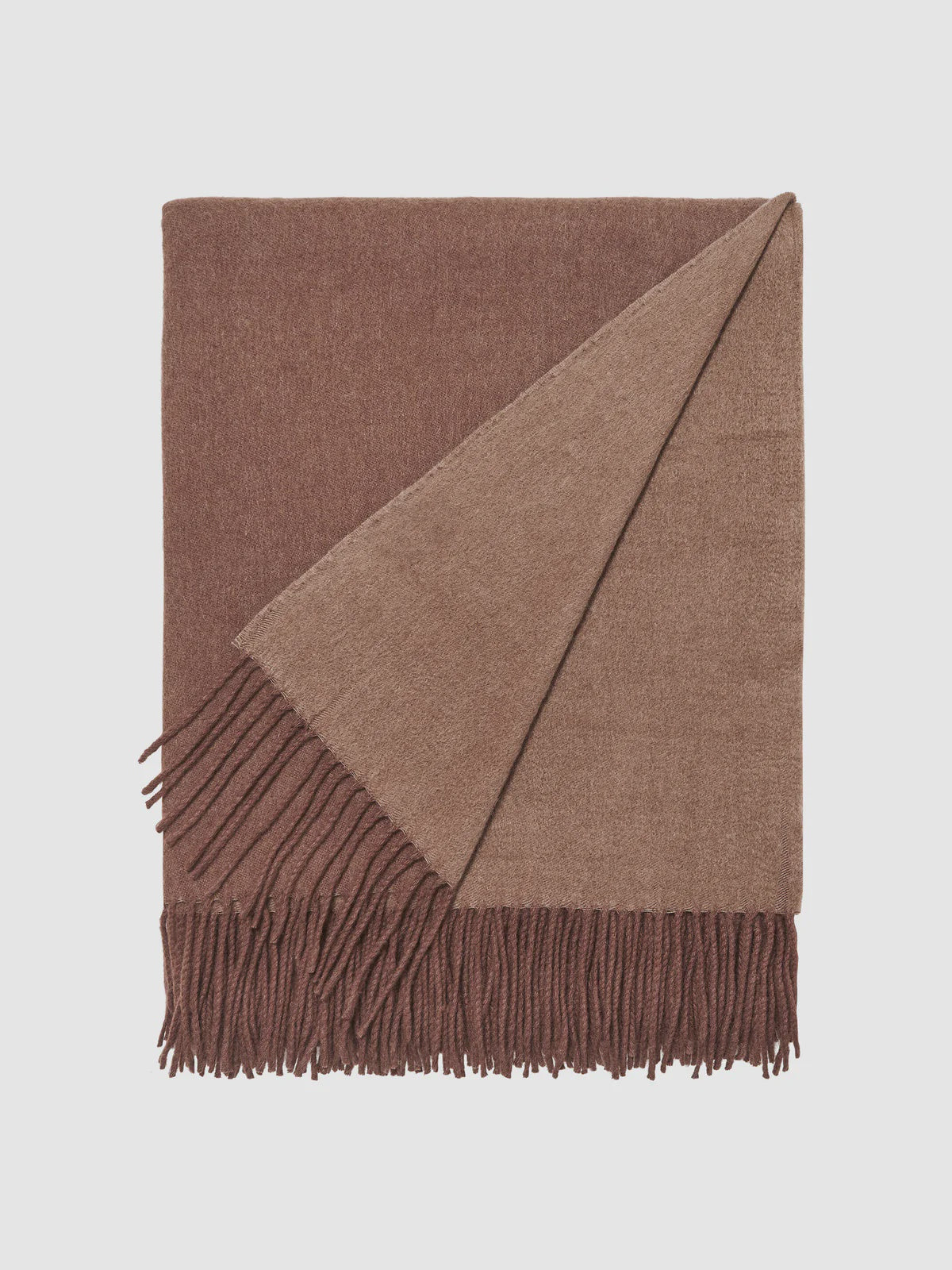 Mix Wool/Cashmere Throw Rug